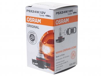 1 999 р. Лампа 24V PSX24W PG20-7 OSRAM OSRAM 2504  с доставкой в г. Пермь. Увеличить фотографию 2