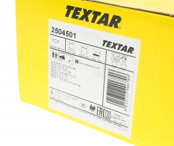 7 349 р. Колодки тормозные передние (4шт.) TEXTAR BMW 5 серия F10 рестайлинг, седан (2013-2017)  с доставкой в г. Пермь. Увеличить фотографию 3