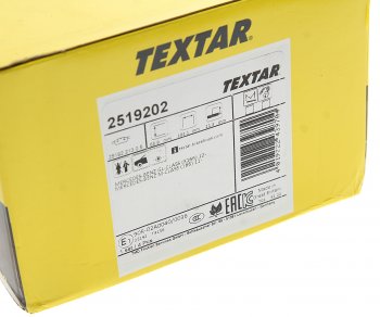 7 899 р. Колодки тормозные передние (4шт.) TEXTAR Mercedes-Benz ML class W166 (2011-2015)  с доставкой в г. Пермь. Увеличить фотографию 4