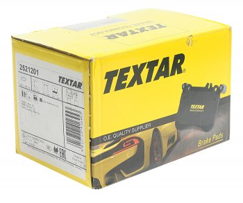 3 789 р. Колодки тормозные задние (4шт.) TEXTAR Ford Focus 2 седан рестайлинг (2007-2011)  с доставкой в г. Пермь. Увеличить фотографию 2