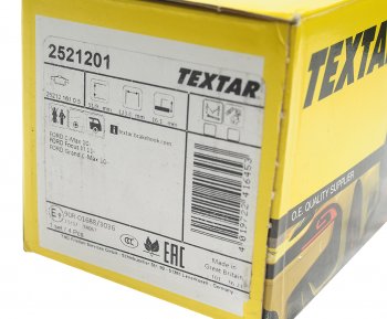 3 789 р. Колодки тормозные задние (4шт.) TEXTAR Ford Focus 2 седан рестайлинг (2007-2011)  с доставкой в г. Пермь. Увеличить фотографию 3