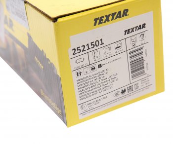 5 199 р. Колодки тормозные задние (4шт.) TEXTAR Mercedes-Benz ML class W166 (2011-2015)  с доставкой в г. Пермь. Увеличить фотографию 4