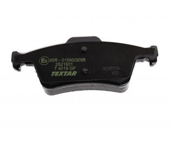 2 949 р. Колодки тормозные задние (4шт.) TEXTAR Ford Focus 2 седан рестайлинг (2007-2011)  с доставкой в г. Пермь. Увеличить фотографию 3