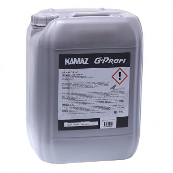 6 499 р. Масло дизельное KAMAZ G-Profi Service Line 10W40 псинт.20л (ОАО КАМАЗ) GAZPROMNEFT 253133793  с доставкой в г. Пермь. Увеличить фотографию 1