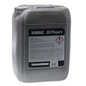 10 999 р. Масло моторное KAMAZ G-Profi Service Line DE 10W40 синт.20л (ОАО КАМАЗ) GAZPROMNEFT 253133890  с доставкой в г. Пермь. Увеличить фотографию 1