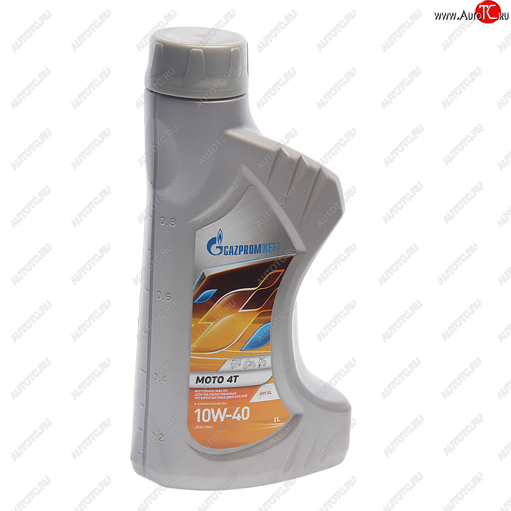 619 р. Масло моторное для 4-х тактных двигателей MOTO 4T 10W40 псинт.1л GAZPROMNEFT GAZPROMNEFT 253142431  с доставкой в г. Пермь