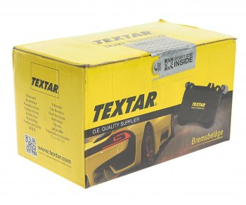 5 249 р. Колодки тормозные передние (4шт.) TEXTAR Hyundai Solaris RBr хэтчбэк дорестайлинг (2010-2014)  с доставкой в г. Пермь. Увеличить фотографию 2