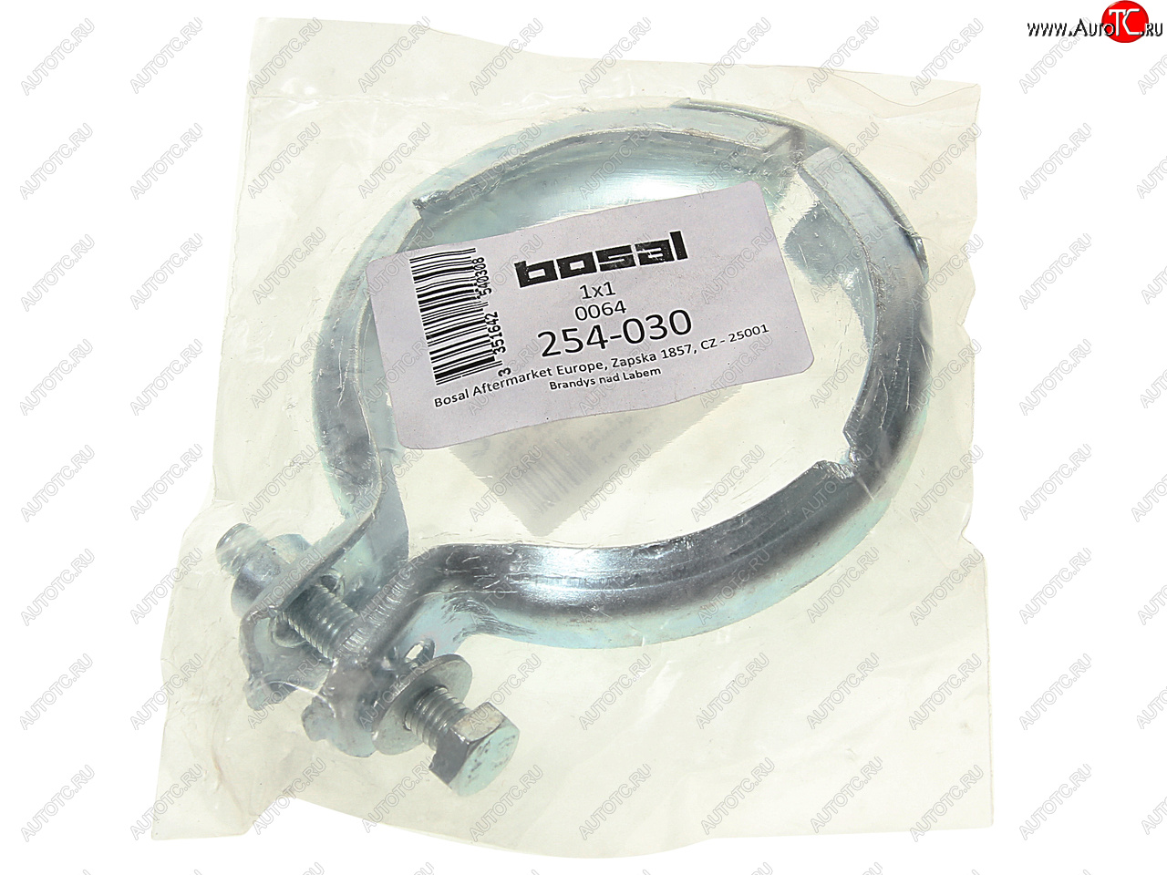 659 р. Хомут глушителя MERCEDES G (W463),C (W202) BOSAL BOSAL 254-030  с доставкой в г. Пермь