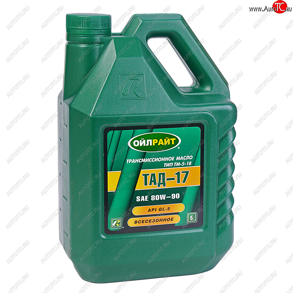 989 р. Масло трансмиссионное ТМ5-18 (ТАД-17) GL-5 80W90 5л OIL RIGHT OIL RIGHT 2545  с доставкой в г. Пермь