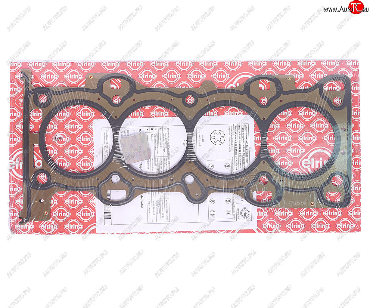 3 899 р. Прокладка головки блока FORD Focus 2 ELRING ELRING 255.070  с доставкой в г. Пермь