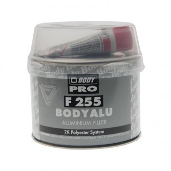 539 р. Шпатлевка с алюминиевым наполнителем PRO F255 ALU 0.25кг BODY BODY 2550800050  с доставкой в г. Пермь. Увеличить фотографию 1