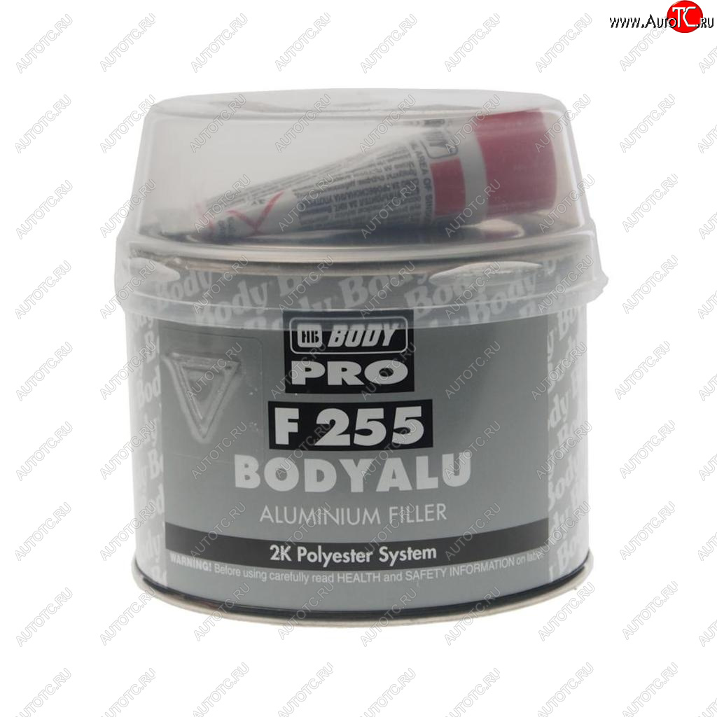 539 р. Шпатлевка с алюминиевым наполнителем PRO F255 ALU 0.25кг BODY BODY 2550800050  с доставкой в г. Пермь