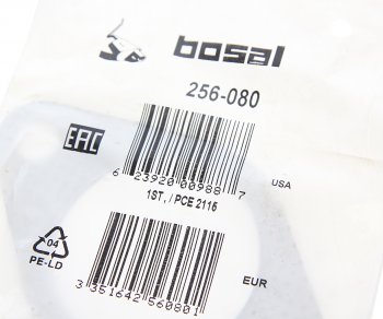 206 р. Прокладка MAZDA 626 (GE) (92-98) выхлопной системы BOSAL BOSAL 256-080 BOSAL 256-080  с доставкой в г. Пермь. Увеличить фотографию 2
