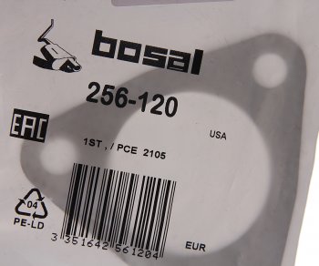 289 р. Прокладка KIA Bongo3 (06-) (2.5),Sportage (98-) трубы приемной BOSAL BOSAL 256-120  с доставкой в г. Пермь. Увеличить фотографию 2