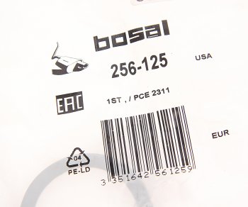 154 р. Прокладка MAZDA 323 (94-) трубы приемной глушителя BOSAL BOSAL 256-125  с доставкой в г. Пермь. Увеличить фотографию 2
