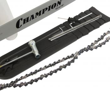 13 849 р. Бензопила 3.4 л.с. 45см (0.325721.5мм) 5.6кг CHAMPION CHAMPION 256-18  с доставкой в г. Пермь. Увеличить фотографию 4