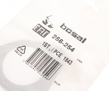 287 р. Прокладка FIAT Punto (97-) трубы приемной BOSAL BOSAL 256-254  с доставкой в г. Пермь. Увеличить фотографию 2