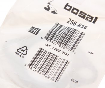 220 р. Прокладка FORD Transit (91-) трубы приемной глушителя BOSAL BOSAL 256-836  с доставкой в г. Пермь. Увеличить фотографию 2