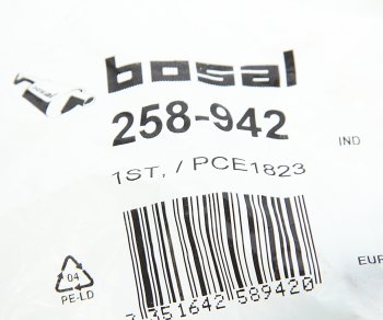 729 р. Болт NISSAN Pixo (09-) крепления глушителя BOSAL BOSAL 258-942  с доставкой в г. Пермь. Увеличить фотографию 3