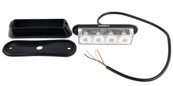 1 289 р. Фонарь импульсный 1224 (4 светодиода) 18 режимов стационарный LED LT LED TECHNOLOGY 25b-4  с доставкой в г. Пермь. Увеличить фотографию 2