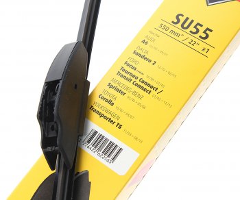 1 099 р. Щетка стеклоочистителя 550мм бескаркасная Connect Upgrade SWF SWF 262256  с доставкой в г. Пермь. Увеличить фотографию 2