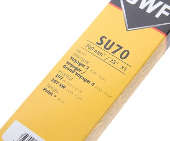 1 069 р. Щетка стеклоочистителя 700мм бескаркасная Connect Upgrade SWF SWF 262263  с доставкой в г. Пермь. Увеличить фотографию 5