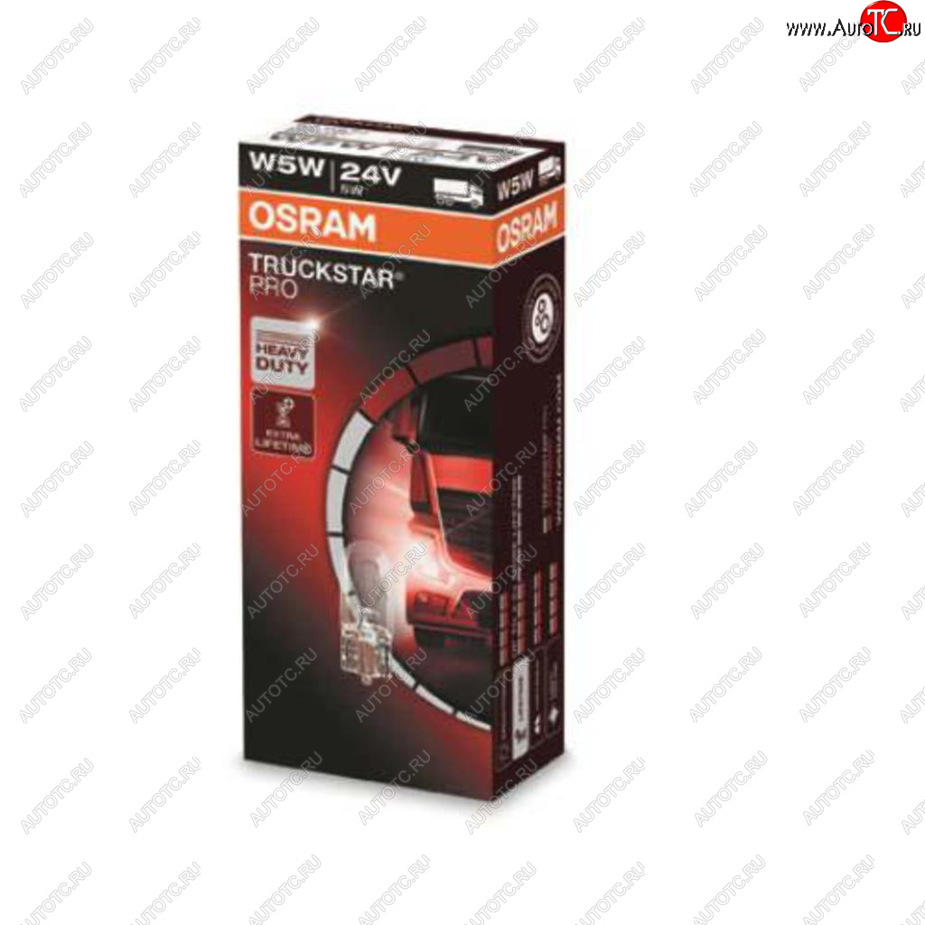 109 р. Лампа 24V W5W T10W W2.1x9.5d Truckstar Pro OSRAM OSRAM 2845tsp  с доставкой в г. Пермь