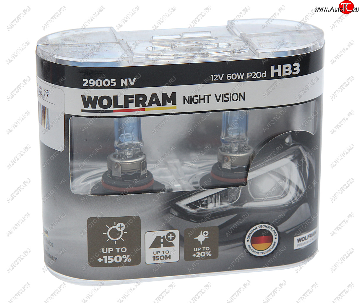 1 899 р. Лампа 12V HB3 60W P20d +150% бокс (2шт.) Extra Light WOLFRAM WOLFRAM 29005nv WOLFRAM 29005nv  с доставкой в г. Пермь