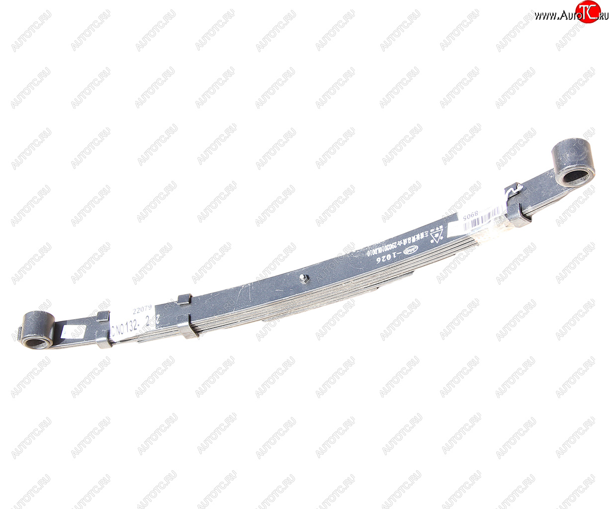 12 599 р. Рессора JAC N56 передняя левая OE JAC 2902010ld010  с доставкой в г. Пермь
