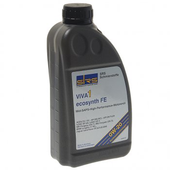 1 499 р. Масло моторное VIVA 1 ECOSYNTH FE 0W20 синт.1л SRS SRS 29110  с доставкой в г. Пермь. Увеличить фотографию 1