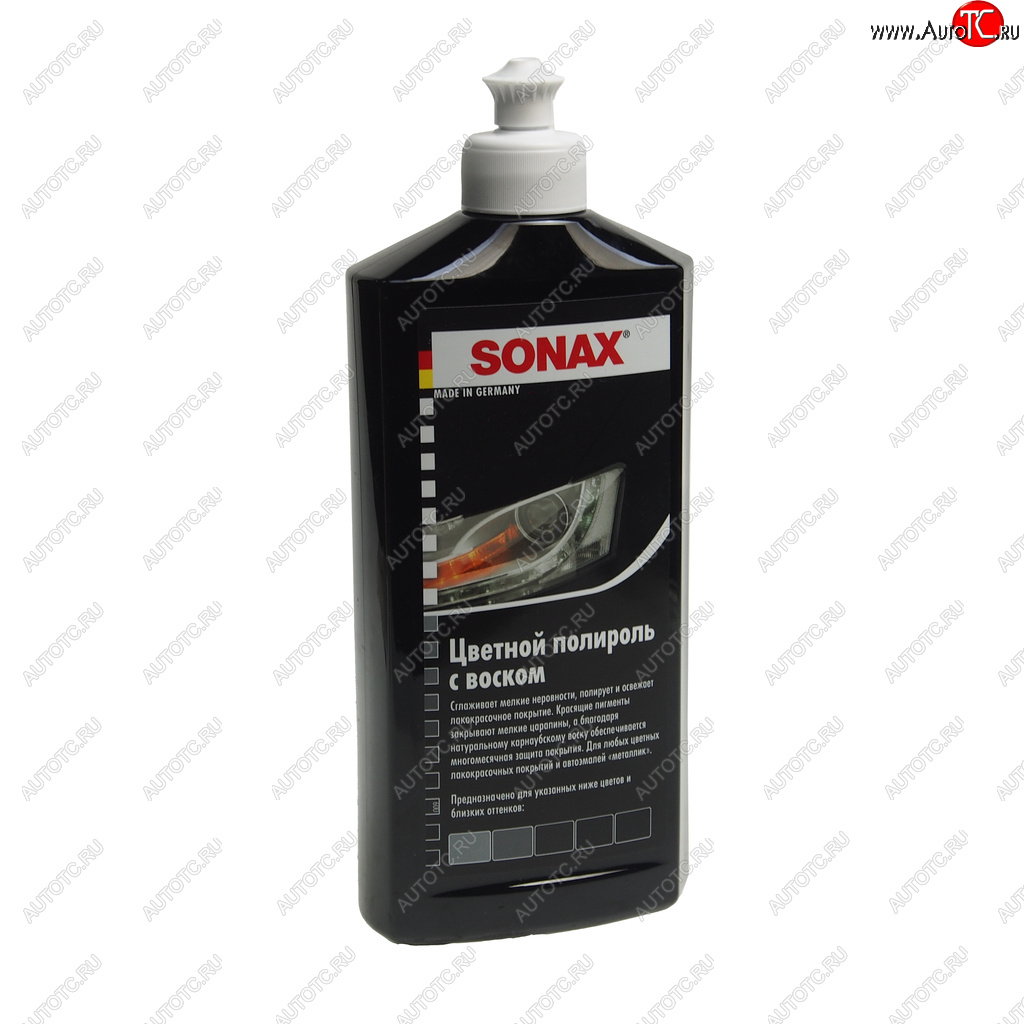 949 р. Полироль кузова черная 500мл SONAX SONAX 296100  с доставкой в г. Пермь