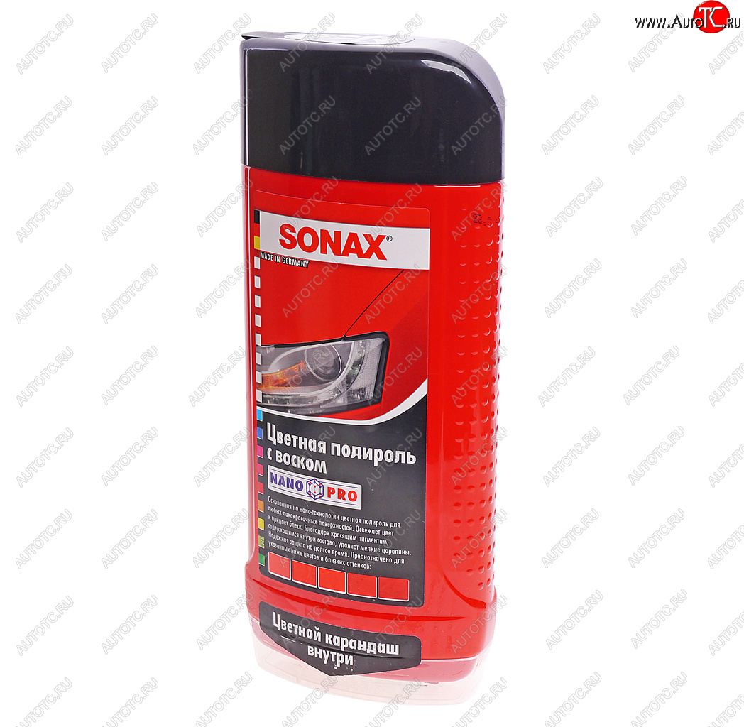 979 р. Полироль кузова красная 500мл SONAX SONAX 296400  с доставкой в г. Пермь
