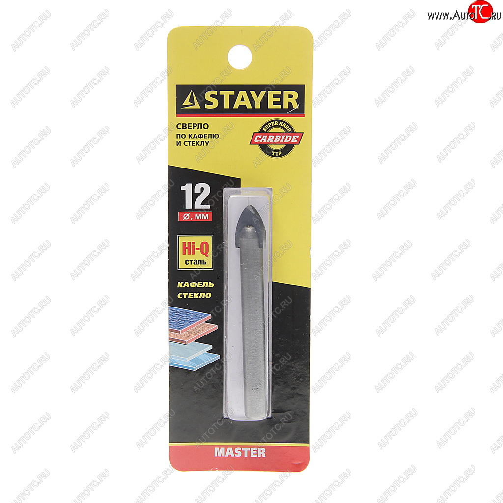 297 р. Сверло по керамике 12.0мм STAYER STAYER 2986-12  с доставкой в г. Пермь