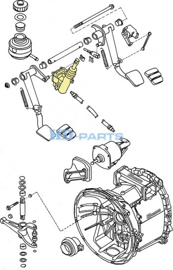 6 749 р. Цилиндр сцепления главный SCANIA P,R,T series HD-PARTS HD-PARTS 304010  с доставкой в г. Пермь. Увеличить фотографию 5