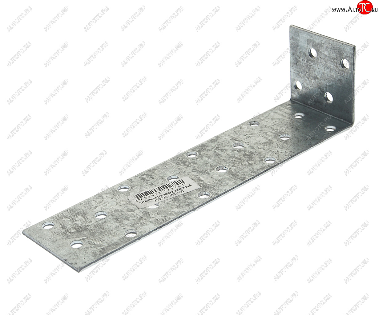 35 р. Уголок крепежный 40x160x60мм анкерный ЗУБР ЗУБР 310226-040-160  с доставкой в г. Пермь
