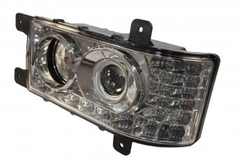 12 499 р. Фара блок КАМАЗ-6520,6511,4308 левая (16 светодиодов) LED AVTOELECTRICA AVTOELECTRICA 311.3775-16 ае  с доставкой в г. Пермь. Увеличить фотографию 1