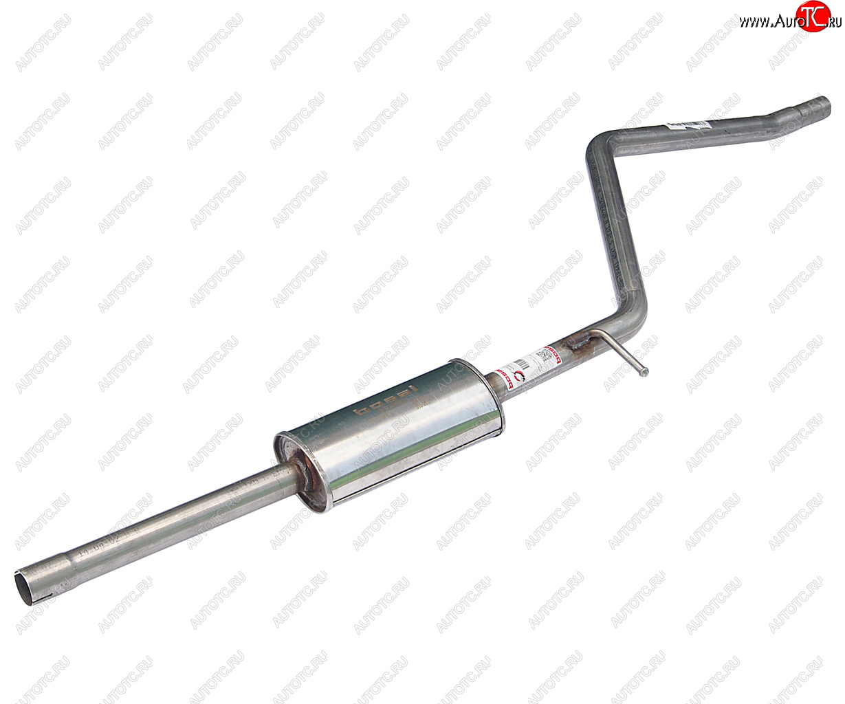 5 349 р. Глушитель RENAULT Logan средняя часть BOSAL BOSAL 313-205  с доставкой в г. Пермь