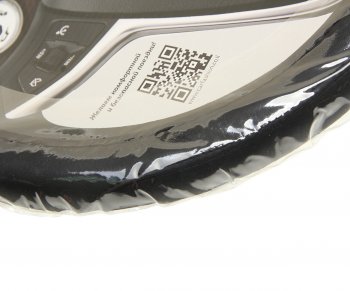 729 р. Оплетка руля (M) 37-39см черная экокожа Tornado CARFASHION CARFASHION 31333  с доставкой в г. Пермь. Увеличить фотографию 2