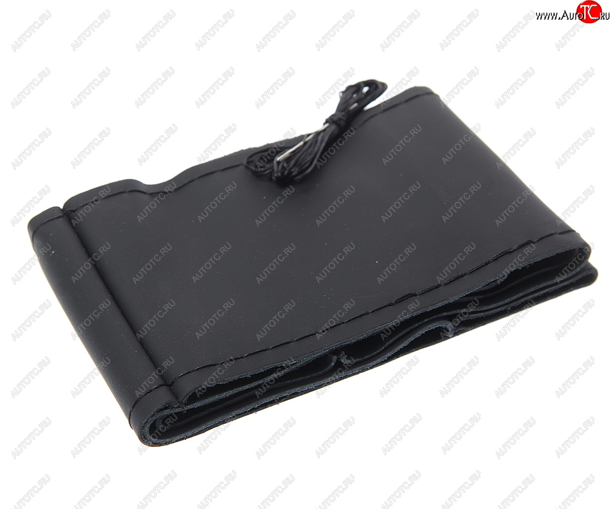 579 р. Оплетка руля (M) 37-39см черная кожа сшивная Monte carlo CARFASHION CARFASHION 31375  с доставкой в г. Пермь