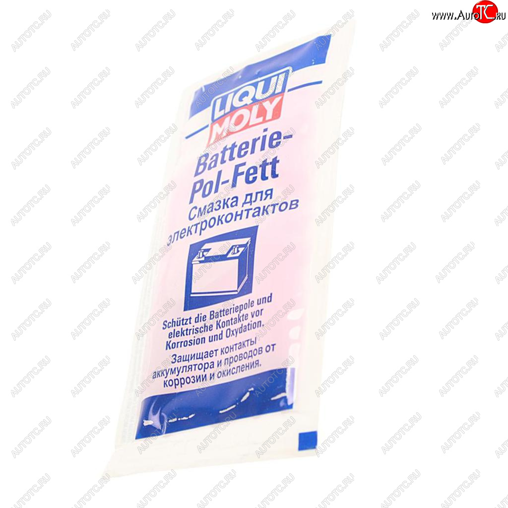 124 р. Смазка для клемм аккумулятора, защита от коррозии 10мл LIQUI MOLY LIQUI MOLY 3139  с доставкой в г. Пермь