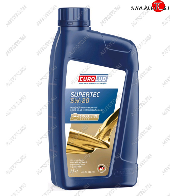 1 699 р. Масло моторное SUPERTEC SN 5W20 синт.1л EUROLUB EUROLUB 314001  с доставкой в г. Пермь
