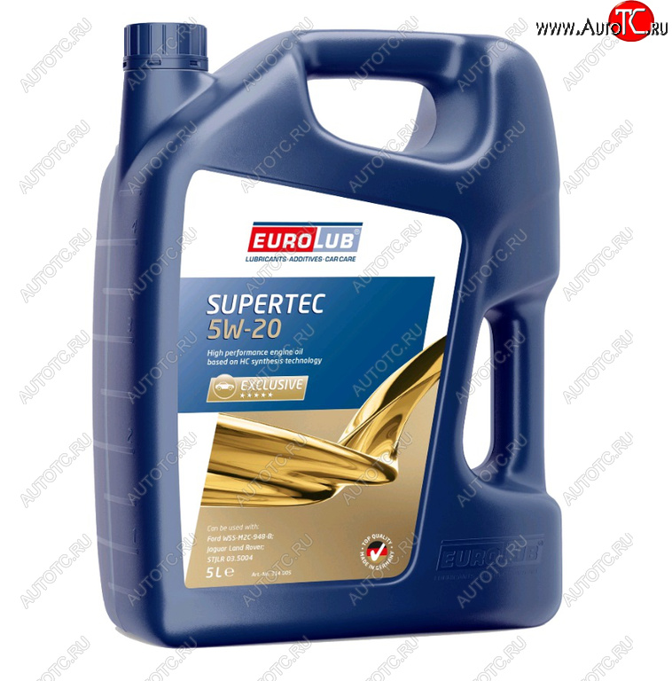 8 249 р. Масло моторное SUPERTEC SN 5W20 синт.5л EUROLUB EUROLUB 314005 с доставкой в г. Пермь Увеличить фотографию 1 8 249 р. Масло моторное SUPERTEC SN 5W20 синт.5л EUROLUB EUROLUB 314005 с доставкой в г. Пермь