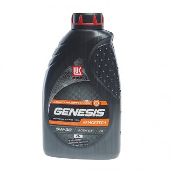 1 299 р. Масло моторное GENESIS ARMORTECH GC С3SNCF 5W30 синт.1л ЛУКОЙЛ LUKOIL 3149368  с доставкой в г. Пермь. Увеличить фотографию 1