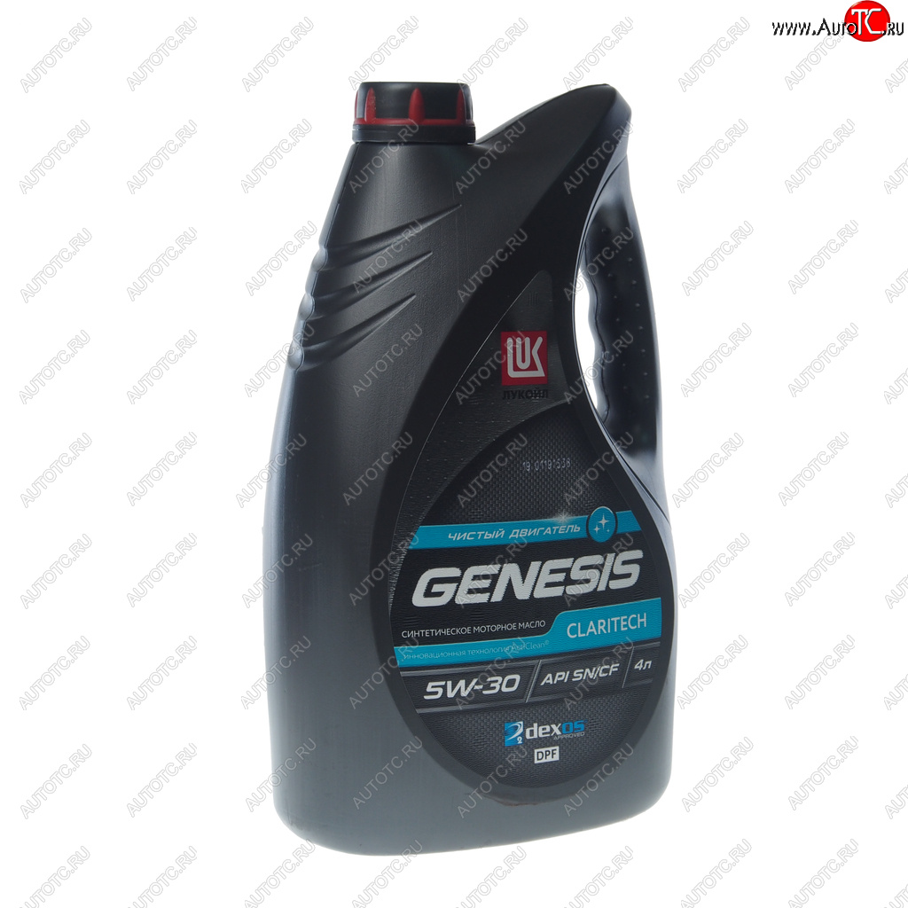 2 899 р. Масло дизельное GENESIS ARMORTECH DIESEL С2С3SNCF 5W30 синт.4л ЛУКОЙЛ LUKOIL 3149855  с доставкой в г. Пермь