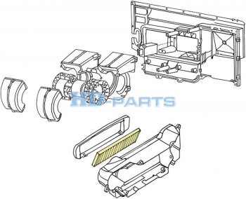 1 369 р. Фильтр воздушный салона SCANIA 4 series P,G,R,T HD-PARTS HD-PARTS 318914  с доставкой в г. Пермь. Увеличить фотографию 5