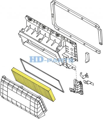 779 р. Фильтр воздушный салона SCANIA L,P,G,R,S series HD-PARTS HD-PARTS 318915  с доставкой в г. Пермь. Увеличить фотографию 6