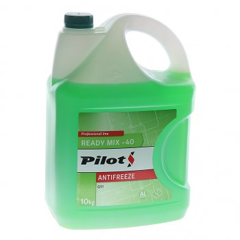 Антифриз зеленый -40C 10кг PILOTS PILOTS 3203