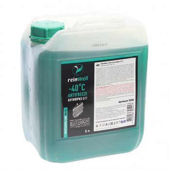 Антифриз зеленый -40C 5л G11 REINWELL REINWELL 3206