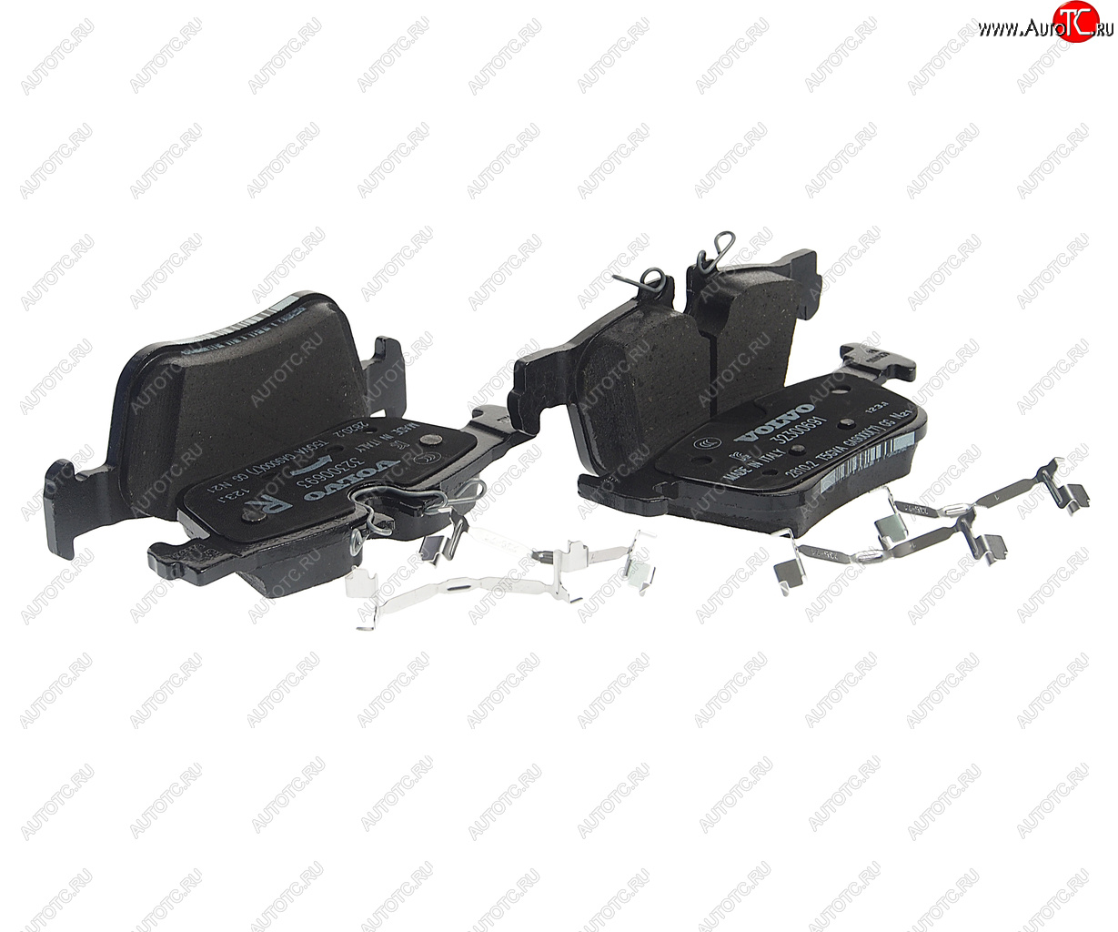 5 999 р. Колодки тормозные VOLVO XC60 (18-),V90 (17-) задние (4шт.) OE VOLVO 32287431  с доставкой в г. Пермь