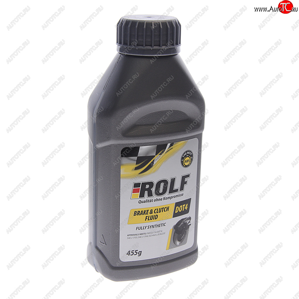299 р. Жидкость тормозная Brake&Clutch Fluid DOT-4 455г ROLF ROLF 323132  с доставкой в г. Пермь